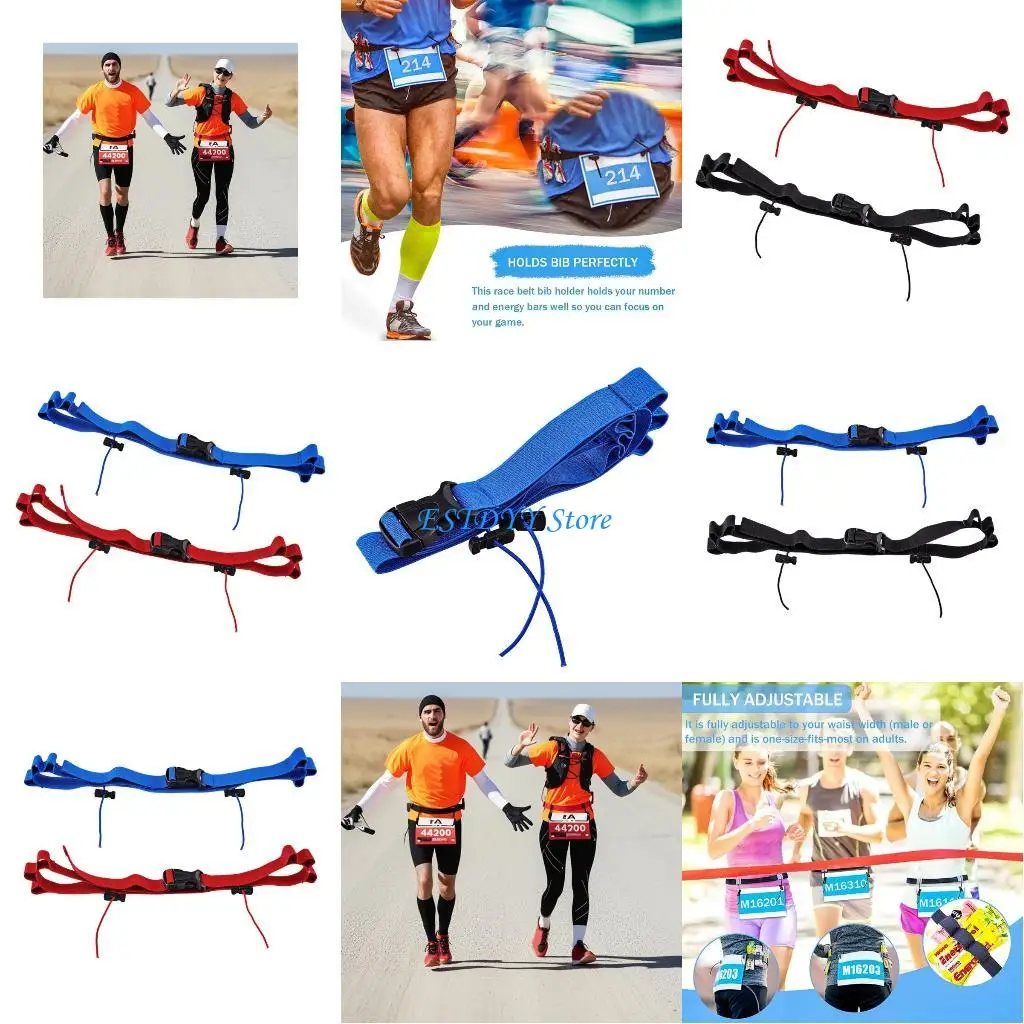 G6DE 2Pcs Adjustable Running Waist Belt 6 Elastic Rings Triathlon Race Bib Holder
G6DE 2Pcs Adjustable Running Waist Belt 6 Elastic Rings Triathlon Race Bib Holder