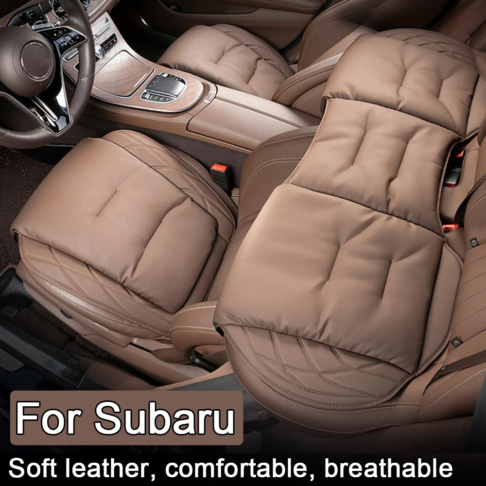 Car Seat Cover Universal Cushion Nappa Leather Seat Protector Cover For Subaru XV Legacy Outback Forester Impreza EV Accessories
Car Seat Cover Universal Cushion Nappa Leather Seat Protector Cover For Subaru XV Legacy Outback Forester Impreza EV Accessories