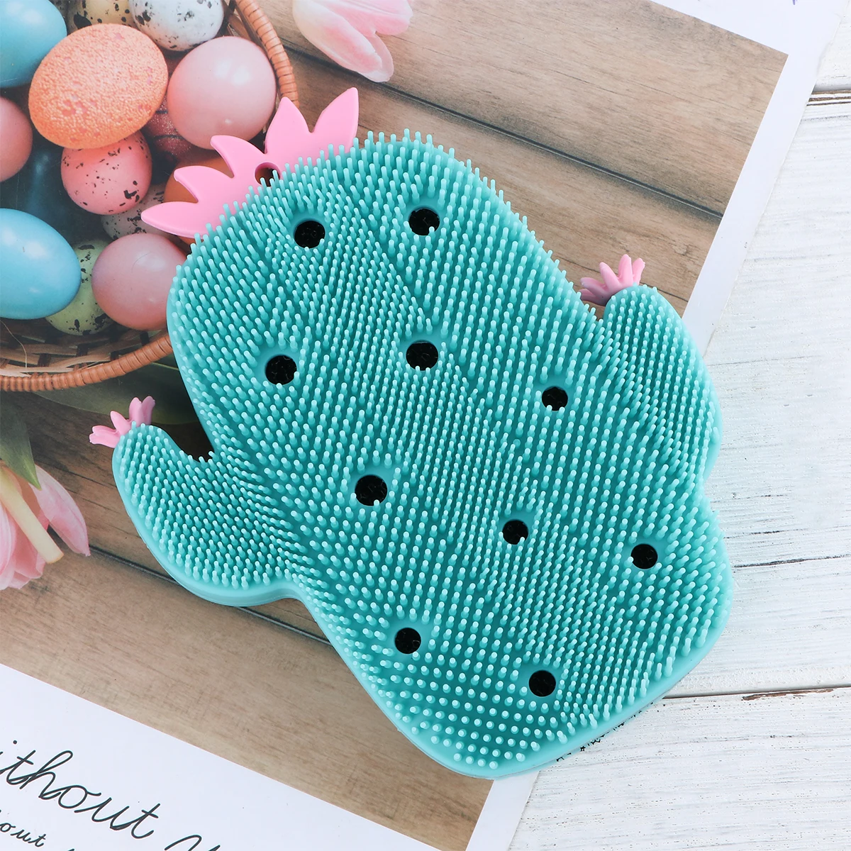 1pc Cactus Shower Dark Green Bathing Scrubber Body Exfoliator Back Cleaner Soft Bristle Skin Care Tool Bath Back Scrubber Shower
1pc Cactus Shower Dark Green Bathing Scrubber Body Exfoliator Back Cleaner Soft Bristle Skin Care Tool Bath Back Scrubber Shower