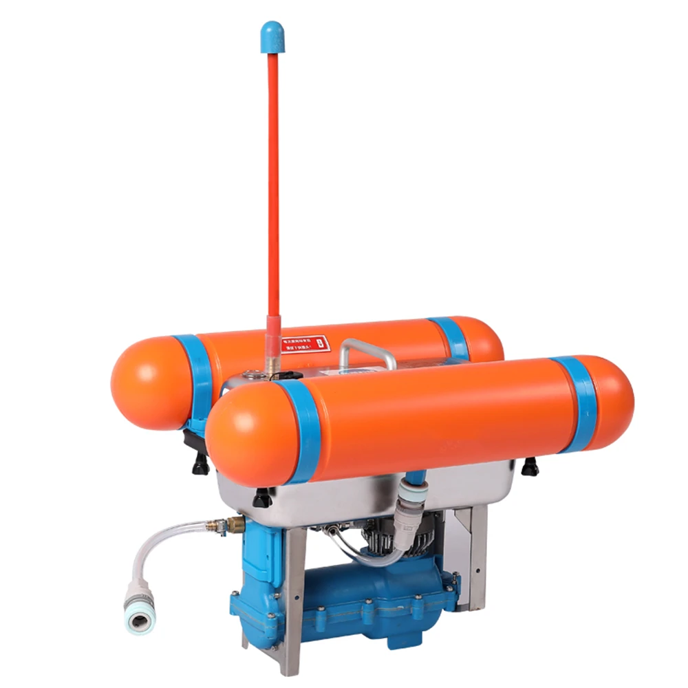 Portable Hookah Diving System Scuba Air Breathing Compressor With Floating Chamber and Spring Hose
Portable Hookah Diving System Scuba Air Breathing Compressor With Floating Chamber and Spring Hose