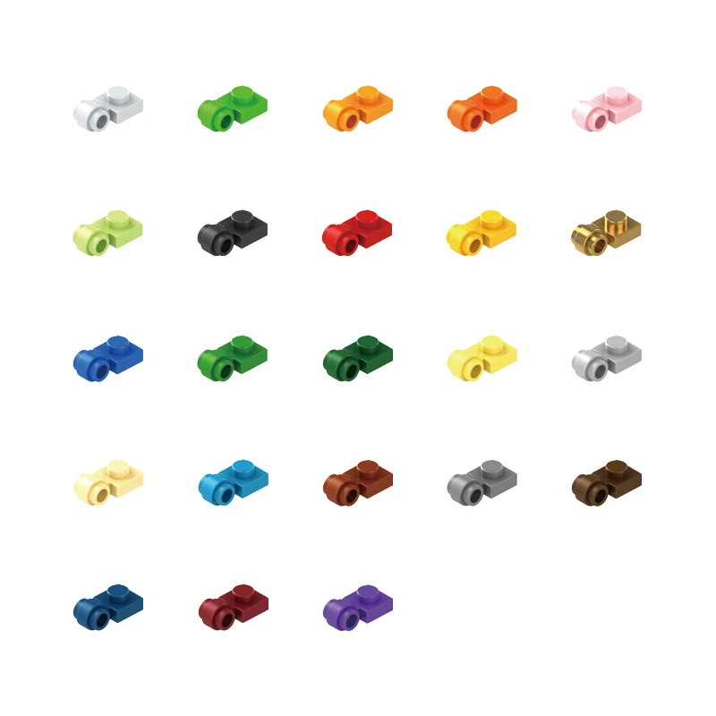 A25 1x1 One-side hinged plate with hole100g MOC Parts Mini Building Blocks Bricks Compatible 4081 Kid's Toys
A25 1x1 One-side hinged plate with hole100g MOC Parts Mini Building Blocks Bricks Compatible 4081 Kid's Toys