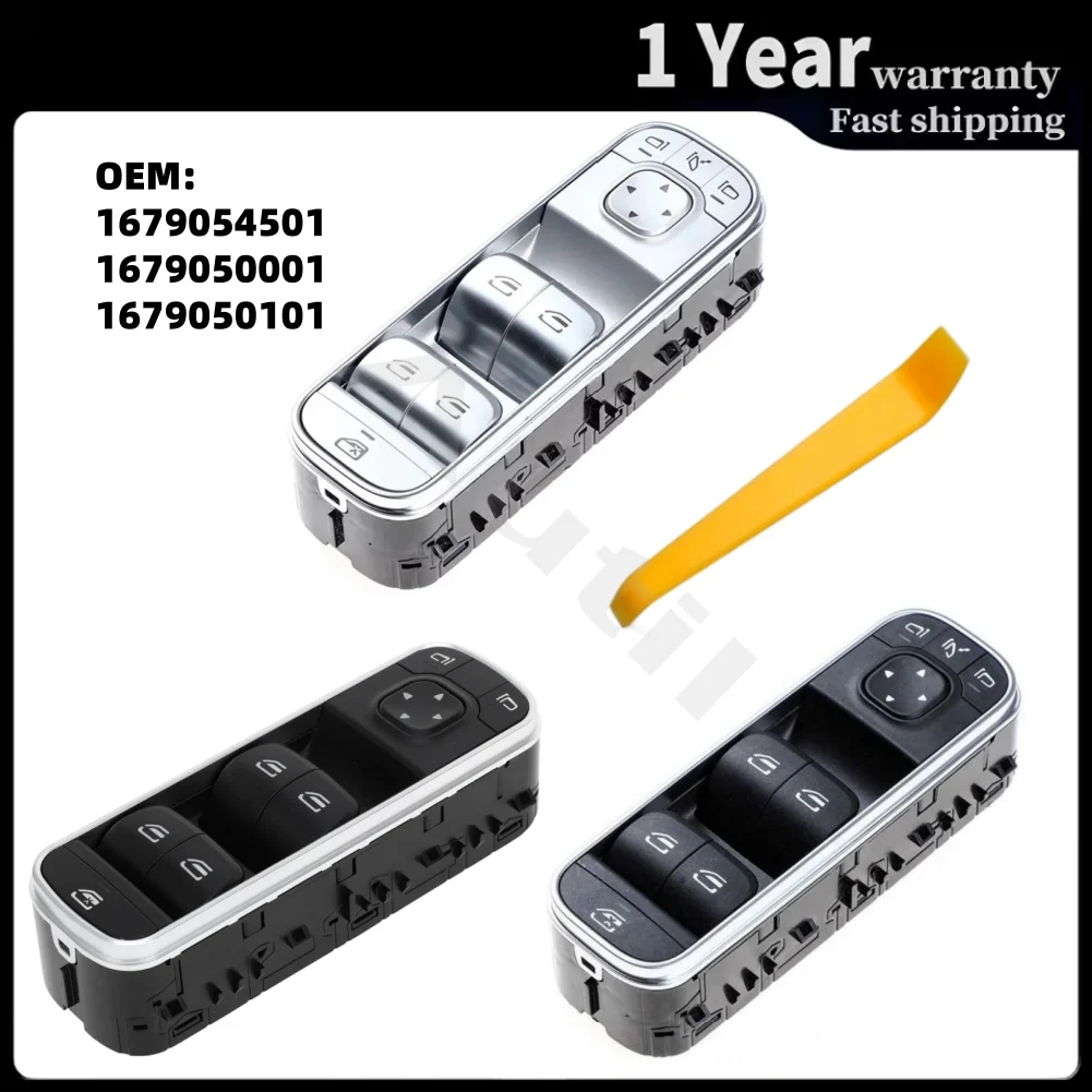 1679050001 1679054501 Master Power Window Control Switch For Mercedes‑Benz GLE GLS W167 2019‑2021 A‑Class W177 B‑Class W247
1679050001 1679054501 Master Power Window Control Switch For Mercedes‑Benz GLE GLS W167 2019‑2021 A‑Class W177 B‑Class W247