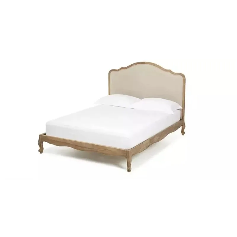 Роскошная французская деревянная кровать, классический дизайн, мебель для дома и гостиницы King Size
Роскошная французская деревянная кровать, классический дизайн, мебель для дома и гостиницы King Size