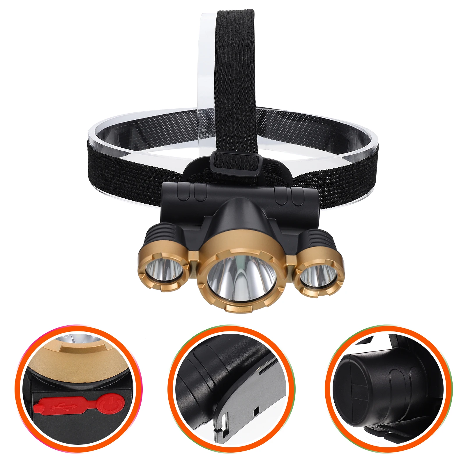 Plastic LED Headlamp Outdoor Headlights Waterproof Running Cycling Fishing Hiking Installation Lightweight
Plastic LED Headlamp Outdoor Headlights Waterproof Running Cycling Fishing Hiking Installation Lightweight