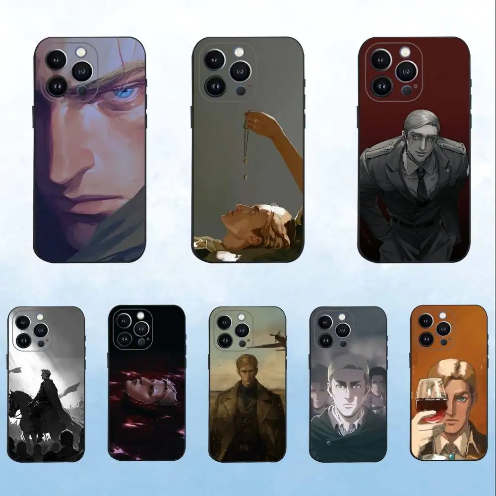 Anime E-Erwin S-Smiths Phone Case For iPhone 17,16,15,14,13,12,11 ,Pro Max,XS,X,XR,SE,Mini,8,7,Soft Silicone Black Cover
Anime E-Erwin S-Smiths Phone Case For iPhone 17,16,15,14,13,12,11 ,Pro Max,XS,X,XR,SE,Mini,8,7,Soft Silicone Black Cover