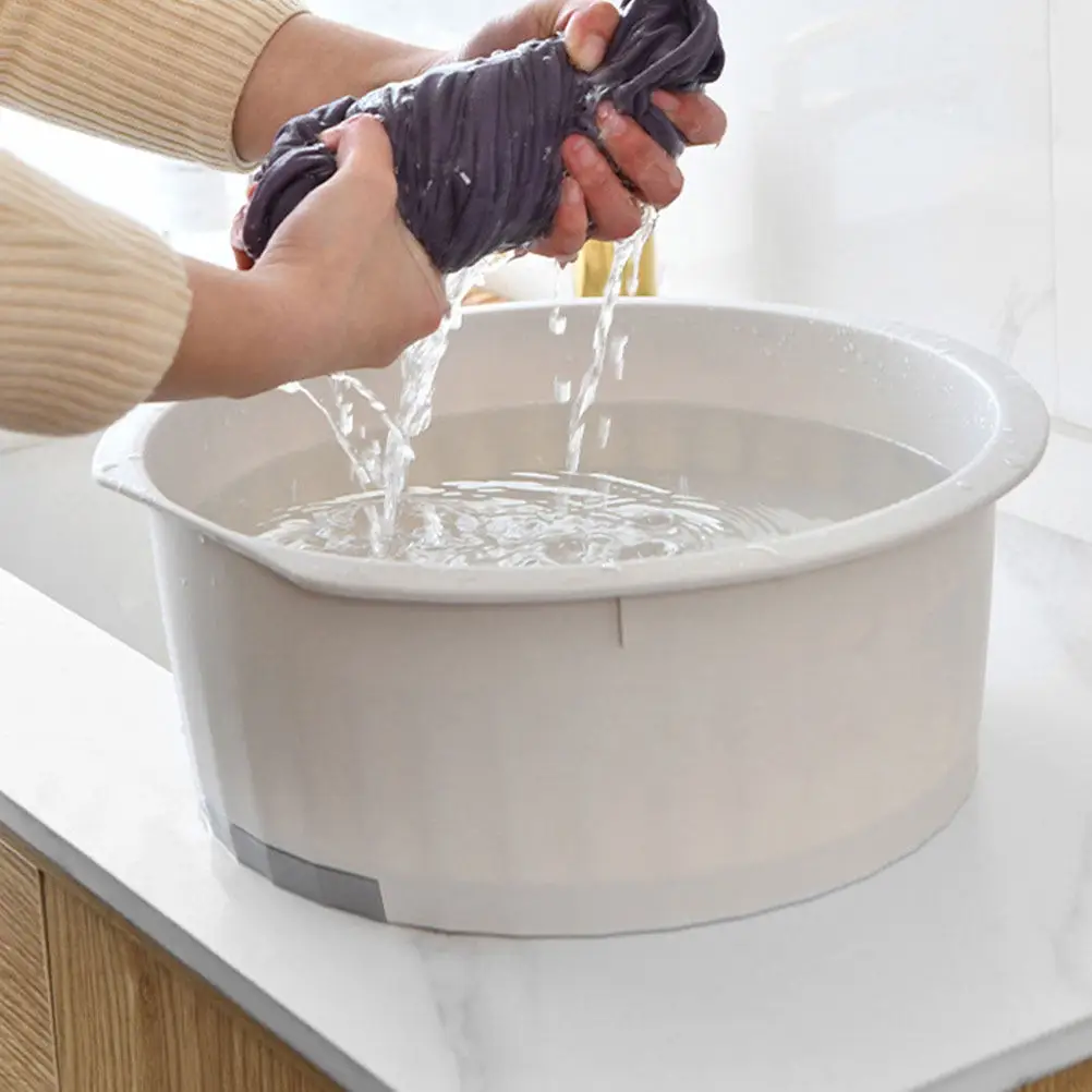 Набор из 2 складных тазов для стирки со встроенной доской для отбивания, портативные пластиковые тазы для деликатной стирки для дома и общежития
Набор из 2 складных тазов для стирки со встроенной доской для отбивания, портативные пластиковые тазы для деликатной стирки для дома и общежития