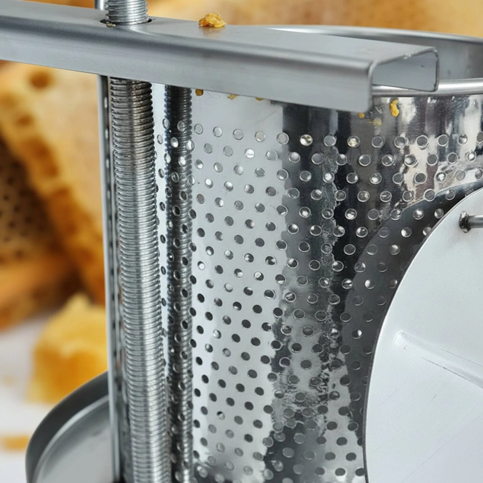 Honey Press Machine Screw-Operated Manual Honey Press Filter Screen Stable Base
Honey Press Machine Screw-Operated Manual Honey Press Filter Screen Stable Base