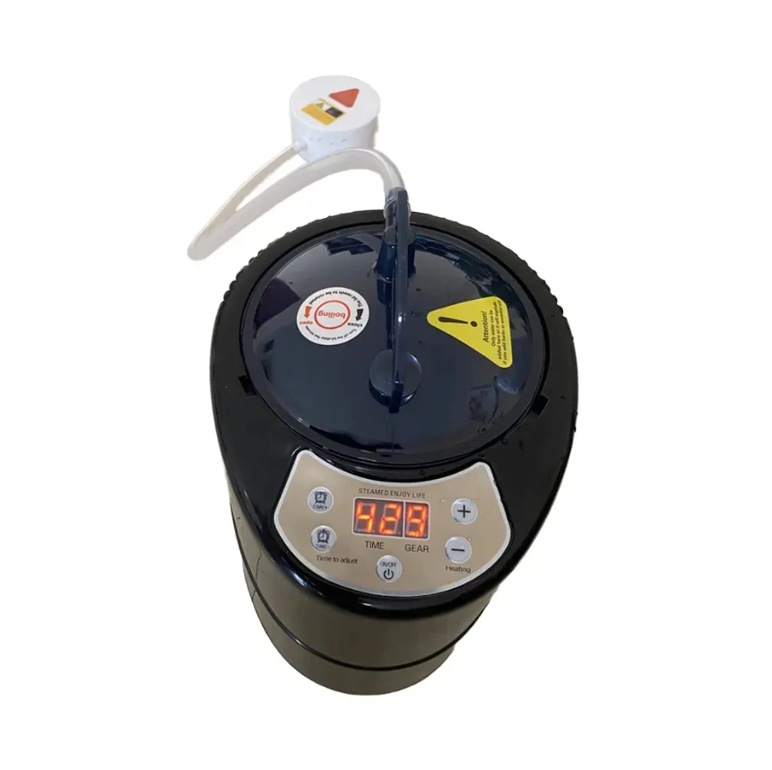 Black Steam Generator 220V/110V EU US Plug 2000W Upgrade Capacity 4.2L Steamer Pot for Sauna Barrels Large Water Vapor
Black Steam Generator 220V/110V EU US Plug 2000W Upgrade Capacity 4.2L Steamer Pot for Sauna Barrels Large Water Vapor