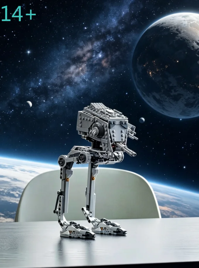 Moc lnright shop New Arrival AT-ST Robot 586PCS FIT Building Blocks Model Bricks Party Toys Birthday Presents for All Ages
Moc lnright shop New Arrival AT-ST Robot 586PCS FIT Building Blocks Model Bricks Party Toys Birthday Presents for All Ages