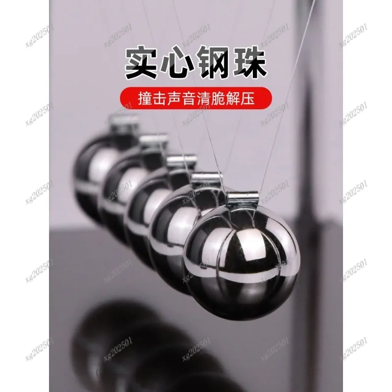 Newton Cradle 7 Balls Balance Ball Desk Decor Physics Toy Home Office Ornament
Newton Cradle 7 Balls Balance Ball Desk Decor Physics Toy Home Office Ornament