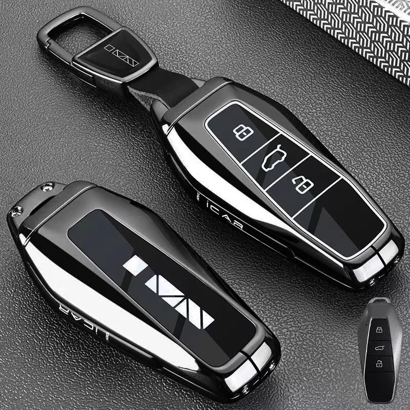 Premium Zinc Alloy Key Cover Case for Chery ICAR 03 / ICAR 03T / EQ7 (2025) - Protective Key Fob Shell Keybag
Premium Zinc Alloy Key Cover Case for Chery ICAR 03 / ICAR 03T / EQ7 (2025) - Protective Key Fob Shell Keybag