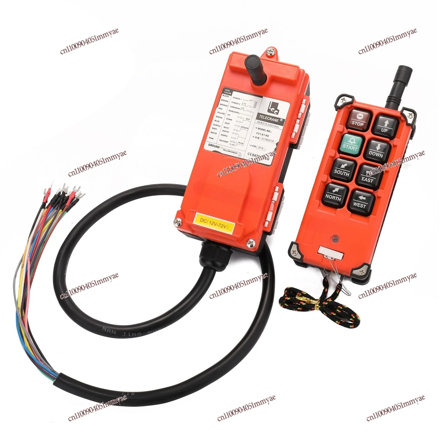 Driving Remote Control, Industrial F21-E1B English Button Crane Wireless Remote Control
Driving Remote Control, Industrial F21-E1B English Button Crane Wireless Remote Control