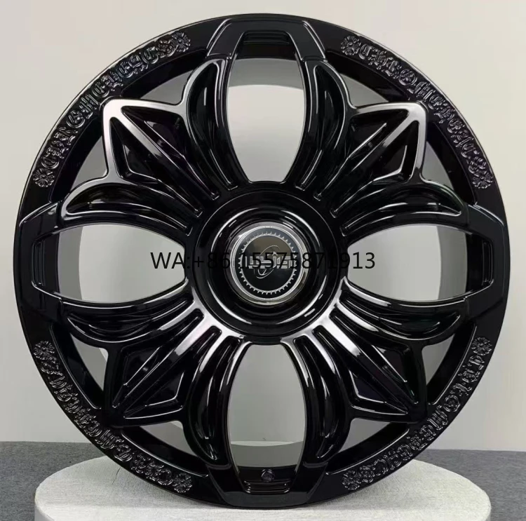 Кованые диски MK 20, 21, 22 дюйма для Rolls-Royce Phantom, Cullinan, Ghost, Range Rover. Высококачественные черные кованые колеса на заказ.
Кованые диски MK 20, 21, 22 дюйма для Rolls-Royce Phantom, Cullinan, Ghost, Range Rover. Высококачественные черные кованые колеса на заказ.