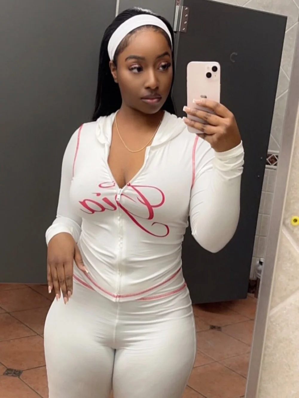 Women Tracksuit Set Fashion Letter Print Long Sleeve Hooded Jacket And Flared Pants Casual 2 Piece Set Yoga Sports Workout Set
Women Tracksuit Set Fashion Letter Print Long Sleeve Hooded Jacket And Flared Pants Casual 2 Piece Set Yoga Sports Workout Set