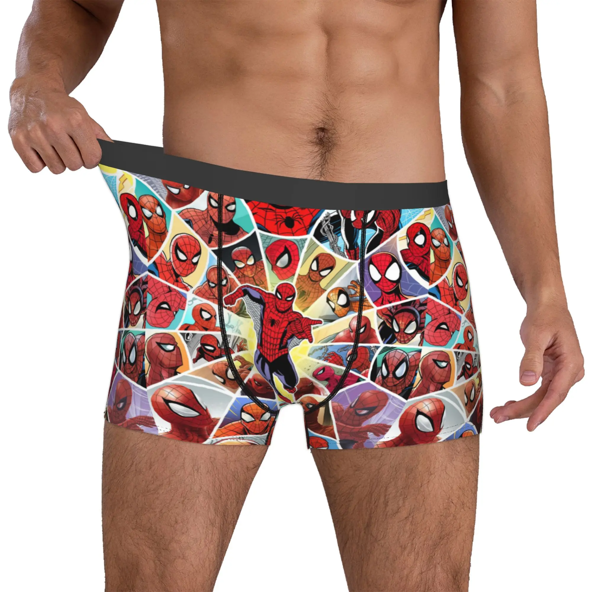 Custom S-Spider Man Underwear Men Stretch Boxer Briefs Shorts Panties Soft Underpants For Homme
Custom S-Spider Man Underwear Men Stretch Boxer Briefs Shorts Panties Soft Underpants For Homme