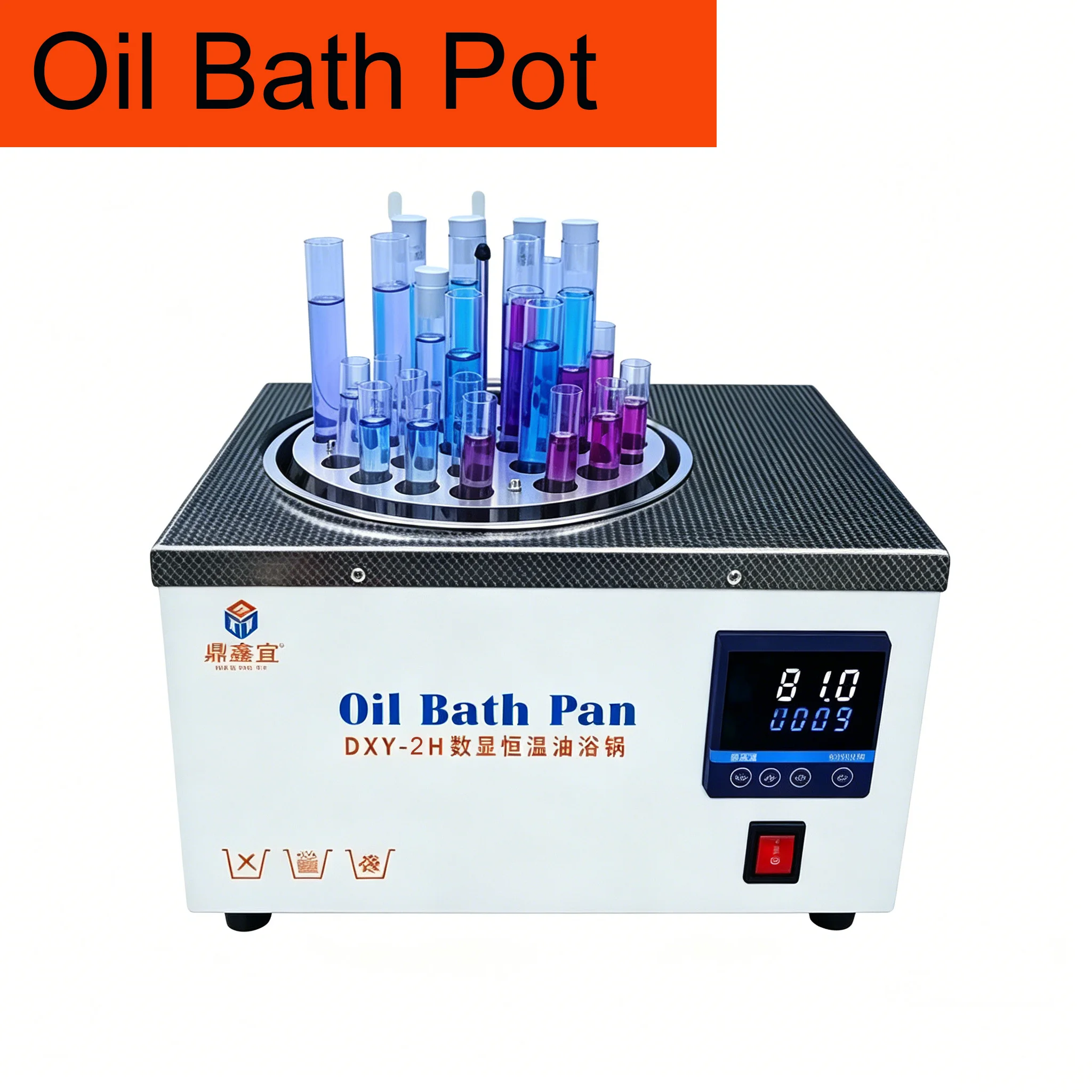 Digital Thermostatic Oil Bath Pot 300°C Laboratory Heating Equipment
Digital Thermostatic Oil Bath Pot 300°C Laboratory Heating Equipment
