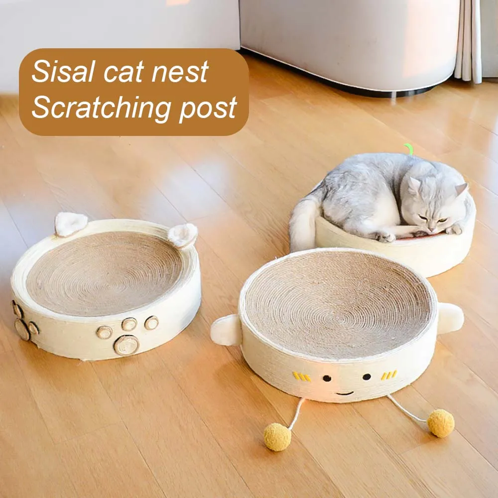 Cat Scratch Board Sword Rope Scratching Toy Comfortable Wear Resistant to Shavings Fit Curves Creative Embroidery Pet Supplies
Cat Scratch Board Sword Rope Scratching Toy Comfortable Wear Resistant to Shavings Fit Curves Creative Embroidery Pet Supplies