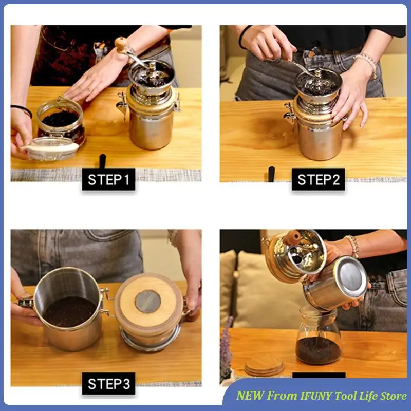 1 Piece Coffee Machine Manual Coffee Grinder Spice Mill Hand Tool Coffee Bean Grind Coffee Grinder New
1 Piece Coffee Machine Manual Coffee Grinder Spice Mill Hand Tool Coffee Bean Grind Coffee Grinder New