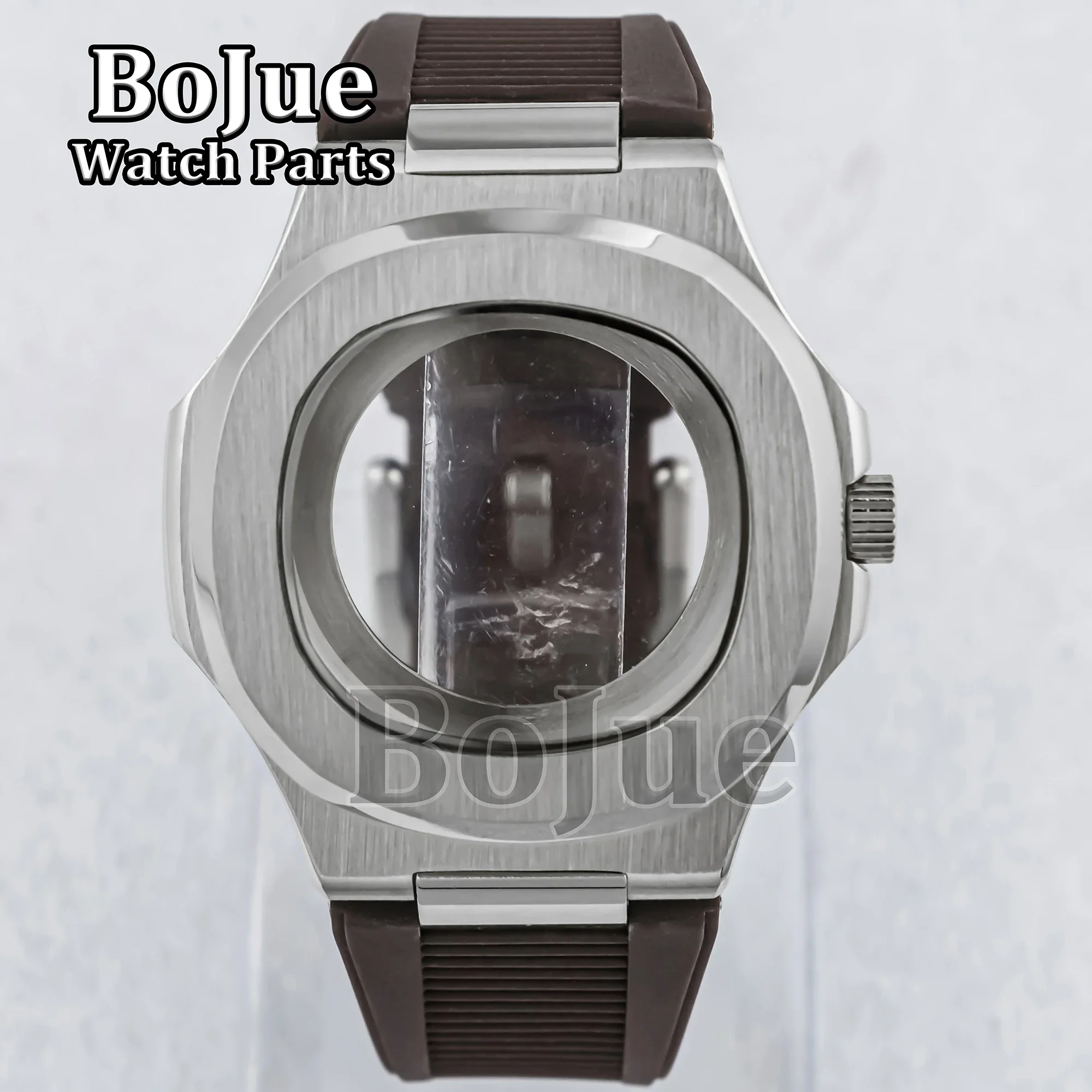 41mm Watch Case Stainless Steel Silicone Rubber Strap Bracelet Modified Nautilus For Seiko Nh35 Nh36 Nh38 Movement Dial Replace
41mm Watch Case Stainless Steel Silicone Rubber Strap Bracelet Modified Nautilus For Seiko Nh35 Nh36 Nh38 Movement Dial Replace