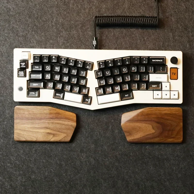 ABM066 Keyboard Palm Pad Custom Walnut Wood Split Body Resin Wrist Rest Keyboard Comfort Typewrit Non-slip Ergonomics WristPad
ABM066 Keyboard Palm Pad Custom Walnut Wood Split Body Resin Wrist Rest Keyboard Comfort Typewrit Non-slip Ergonomics WristPad