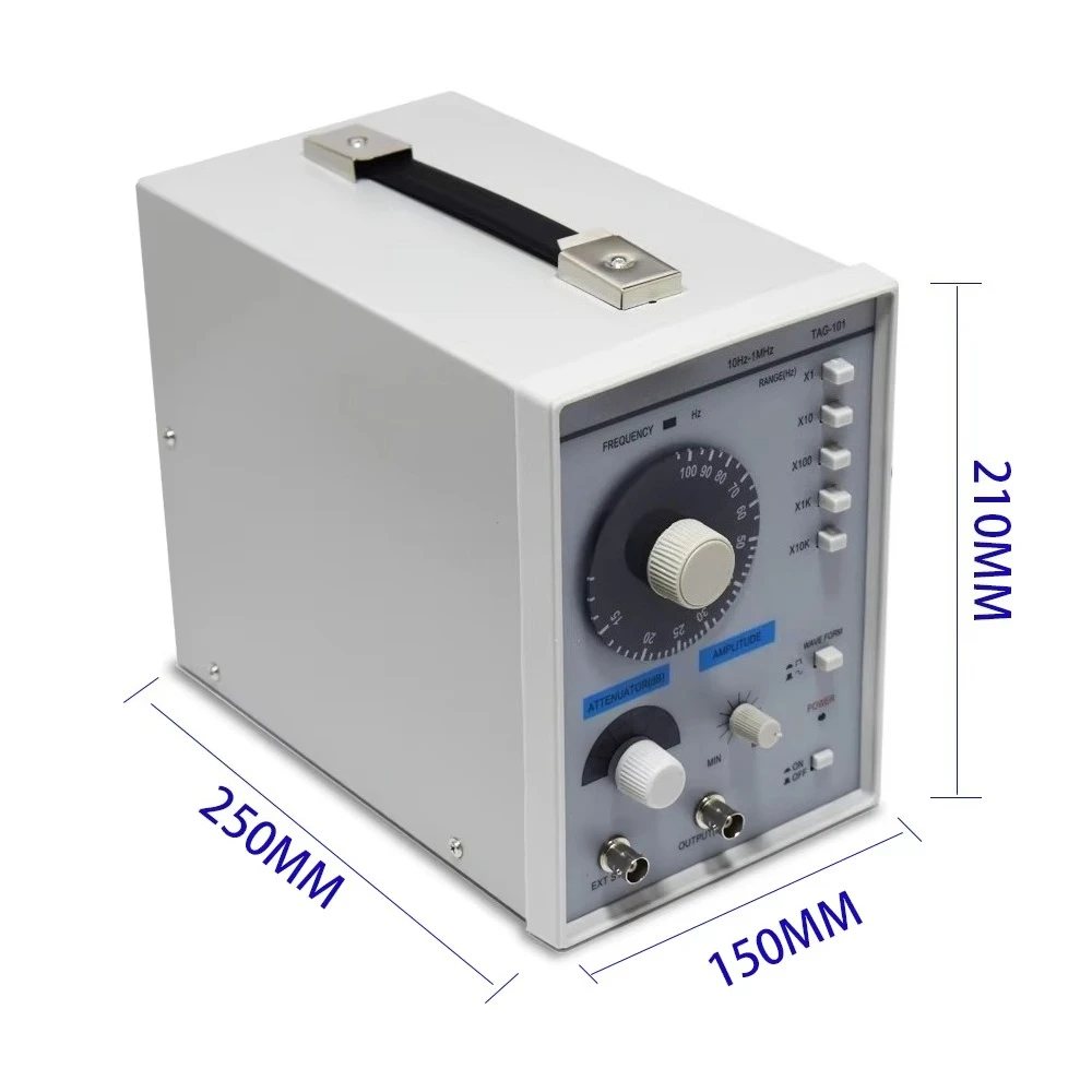 Laboratory 10Hz-1MHz Portable Audio Generator AM FM Low Frequency Function Signal Generator
Laboratory 10Hz-1MHz Portable Audio Generator AM FM Low Frequency Function Signal Generator