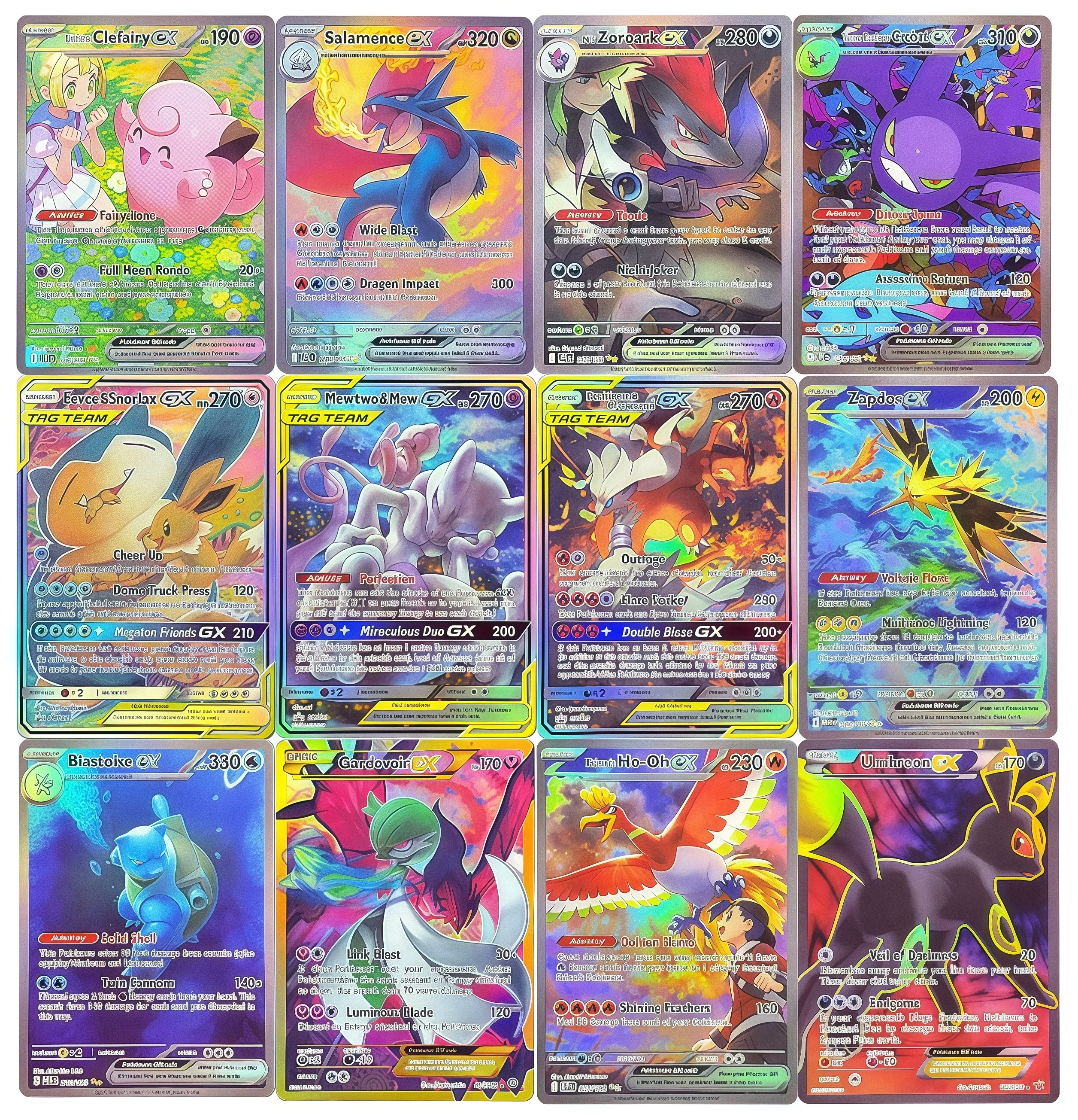 Foil PTCG Cards proxy Charizard M Blastoise Alakazam EX Eevee Mewtwo & Mew Gx Collectible Trading Card for PTCG Battles
Foil PTCG Cards proxy Charizard M Blastoise Alakazam EX Eevee Mewtwo & Mew Gx Collectible Trading Card for PTCG Battles