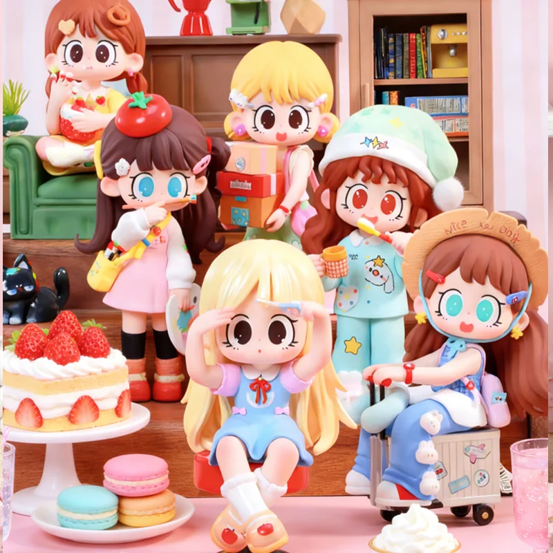 Подлинная в наличии серия Milay Daily Times, слепая коробка, милые фигурки, игрушки, загадочная коробка, настольный орнамент, сюрприз, аниме, куклы, подарки
Подлинная в наличии серия Milay Daily Times, слепая коробка, милые фигурки, игрушки, загадочная коробка, настольный орнамент, сюрприз, аниме, куклы, подарки