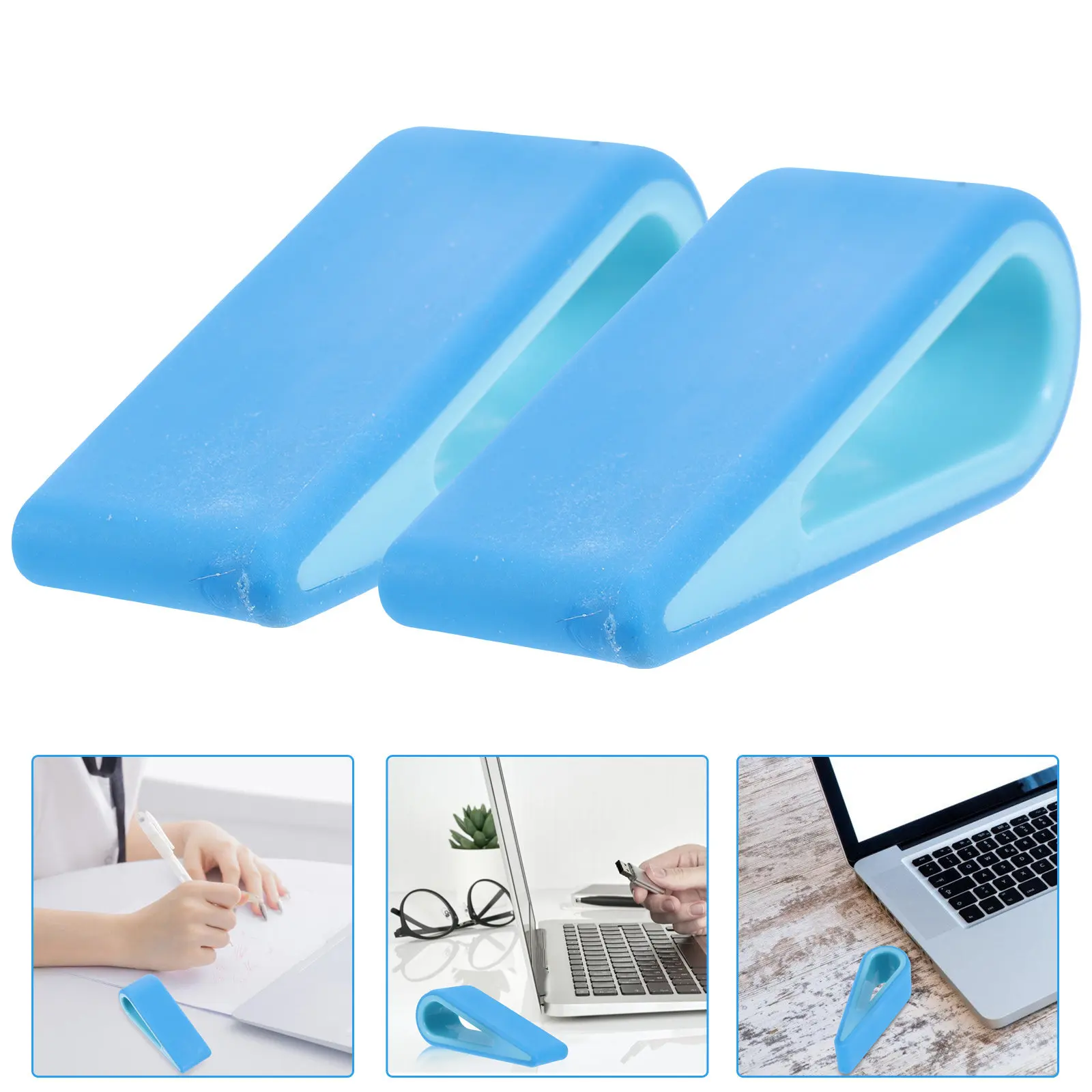 2Pcs Laptop Stand Notebook Computer Support Heightening Stand for Ergonomic Work Angle and Heat Dissipation Blue
2Pcs Laptop Stand Notebook Computer Support Heightening Stand for Ergonomic Work Angle and Heat Dissipation Blue