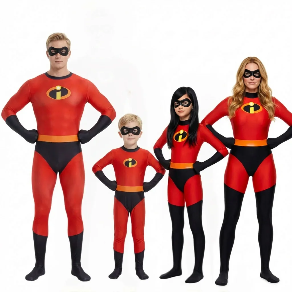 Cross-Border Superhero Costume Suit Role-Playing Clothes Children Adults Halloween Stage Performance Clothes Overall Suit
Cross-Border Superhero Costume Suit Role-Playing Clothes Children Adults Halloween Stage Performance Clothes Overall Suit