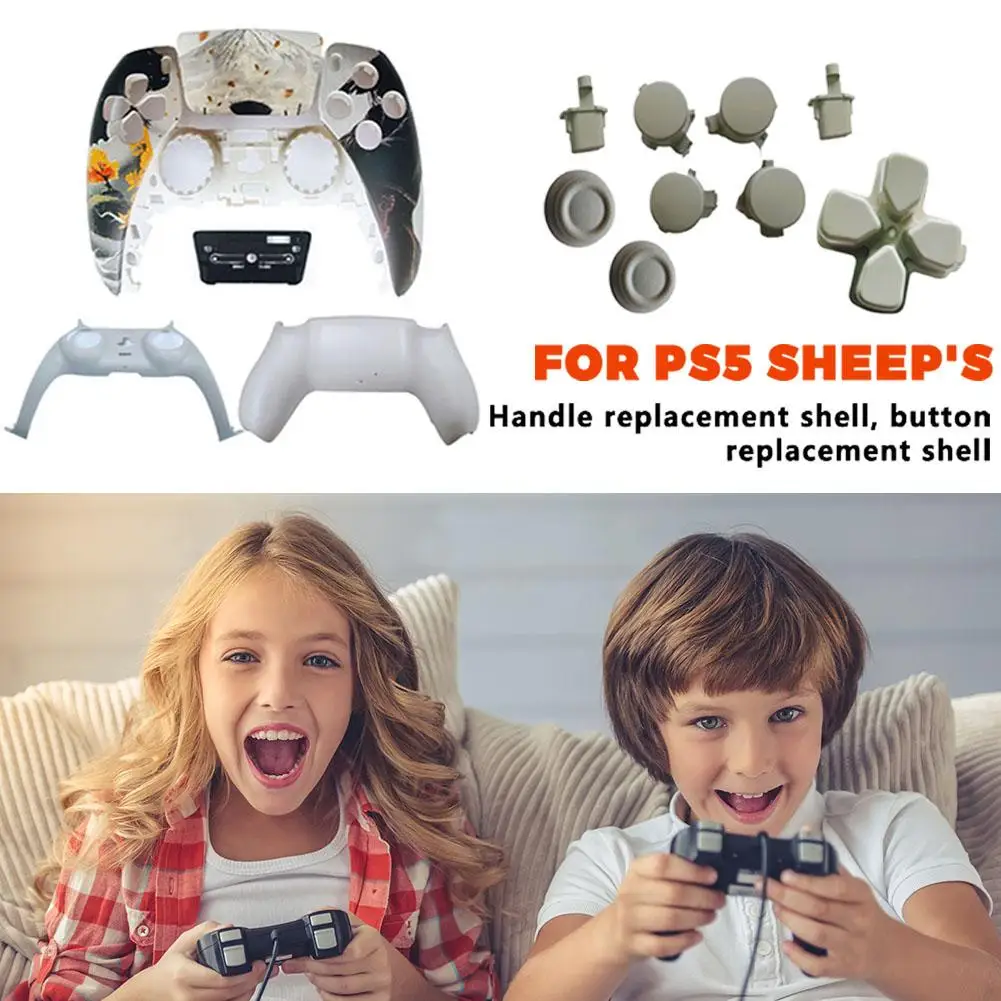 For PS5, replace the shell button with the sheep hoof mountain soul controller. Replace the shell with the button
For PS5, replace the shell button with the sheep hoof mountain soul controller. Replace the shell with the button