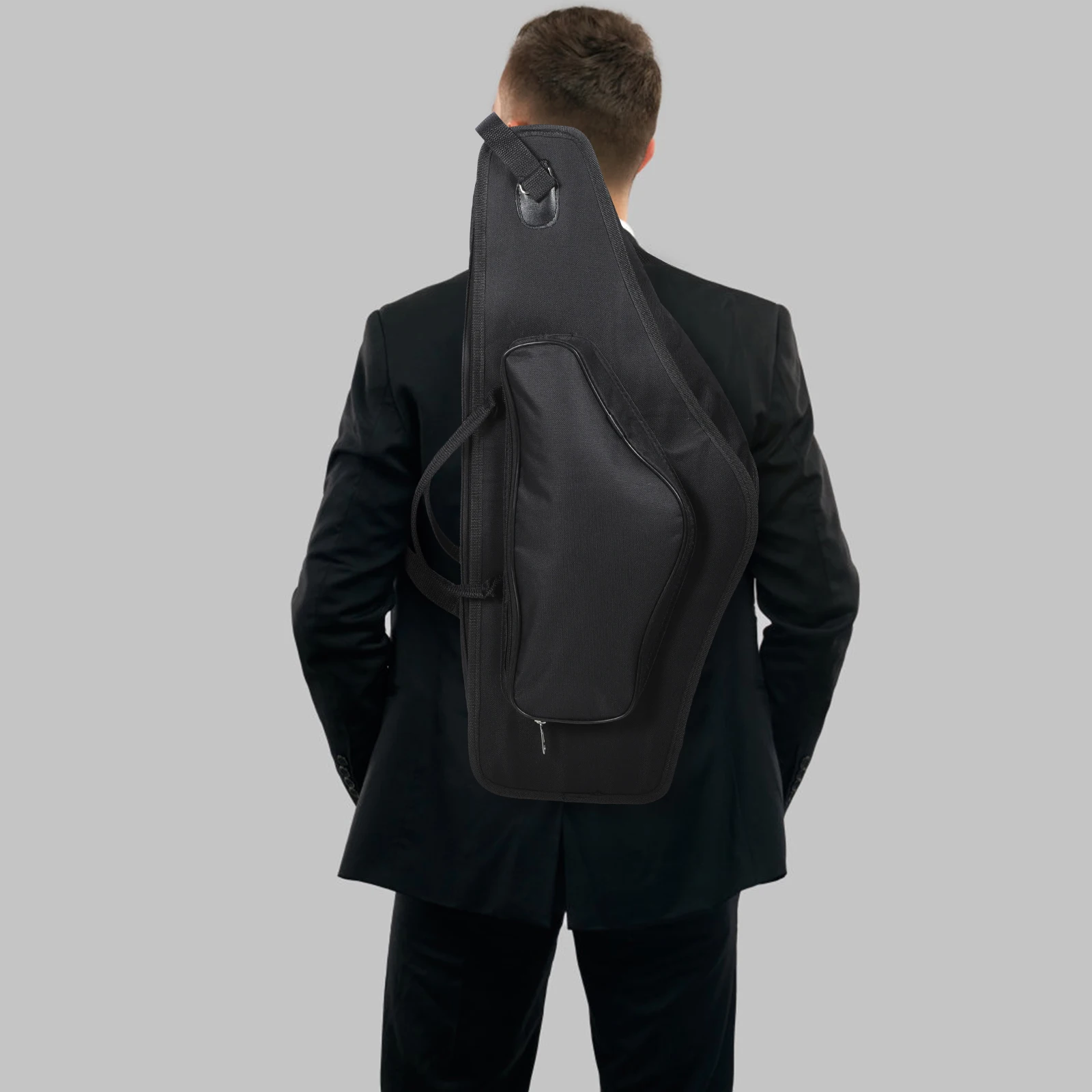 Saxophone Bag Portable Alto Sax Case Shockproof Padded Gig Instrument Storage With Handle For Travel Music School
Saxophone Bag Portable Alto Sax Case Shockproof Padded Gig Instrument Storage With Handle For Travel Music School