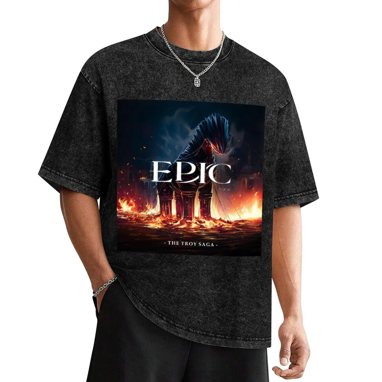 Epic the Musical: The Troy Saga (Jorge's Version) T-Shirt quick drying anime stuff plain black t shirts men
Epic the Musical: The Troy Saga (Jorge's Version) T-Shirt quick drying anime stuff plain black t shirts men