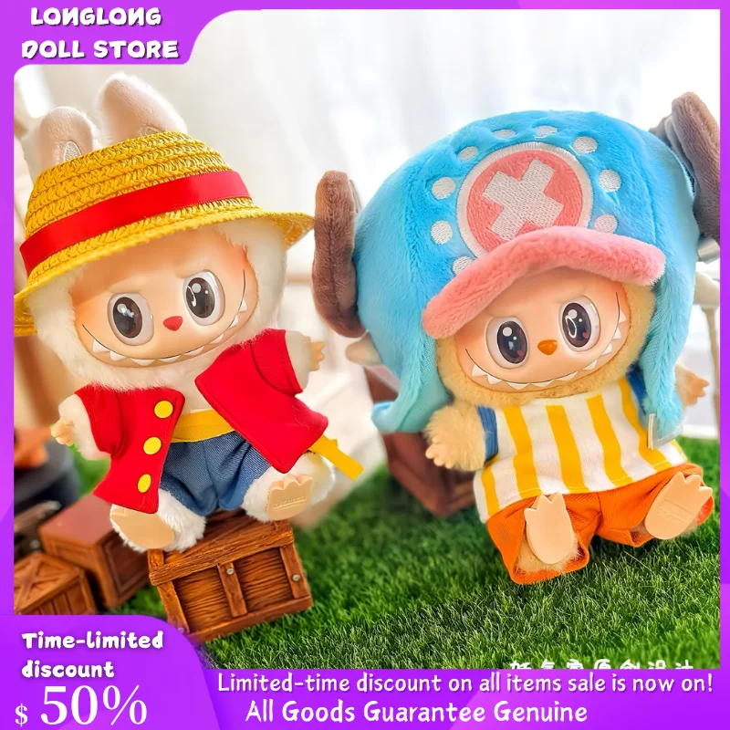 (Only Clothes)For Labubu 17cm Baby Clothes Cosplay Luffy Tony Tony Chopper Doll Clothes Exquisite Handmade
(Only Clothes)For Labubu 17cm Baby Clothes Cosplay Luffy Tony Tony Chopper Doll Clothes Exquisite Handmade