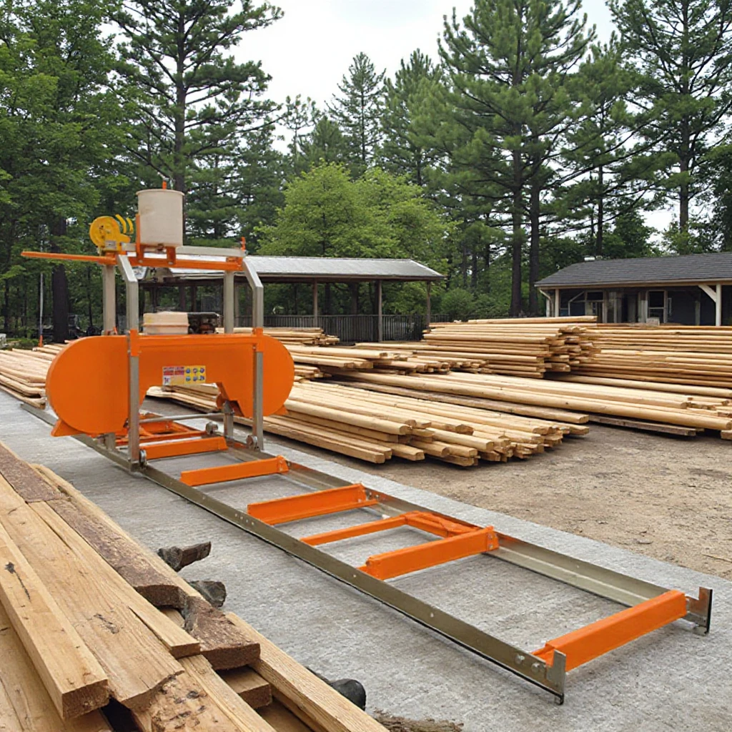 18' Petrol Engine and Power Feed Wood Cutting Saw Mills Portable Bandsaw Sawmill Equipment
18' Petrol Engine and Power Feed Wood Cutting Saw Mills Portable Bandsaw Sawmill Equipment