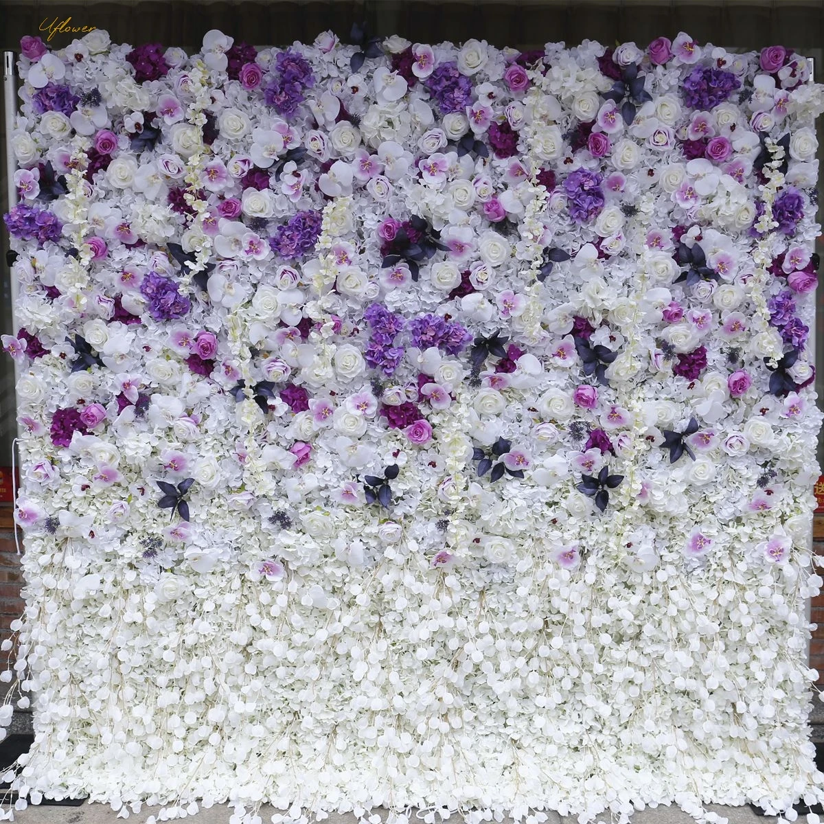 Uflower Wedding Purple White Rose Artificial Flower Wall Flower Arch Backdrop Floral Event Party Prop Floral Arrangement Decor
Uflower Wedding Purple White Rose Artificial Flower Wall Flower Arch Backdrop Floral Event Party Prop Floral Arrangement Decor