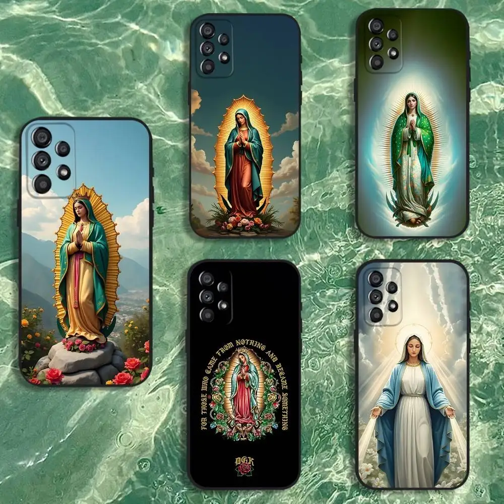 Virgin De Guadalupe Virgen Mary Phone Case For Samsung Galaxy A20,A21s,A22,A31,A32,A52,A53,A72,73,A80 Soft Black Cover
Virgin De Guadalupe Virgen Mary Phone Case For Samsung Galaxy A20,A21s,A22,A31,A32,A52,A53,A72,73,A80 Soft Black Cover