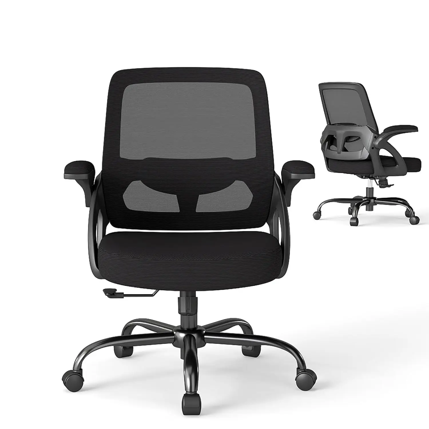 Mesh Office Chair, Ergonomic Desk Chair Wide Mid Back with Comfy Lumbar Support Swivel Task Executive with Wheels,, Customized
Mesh Office Chair, Ergonomic Desk Chair Wide Mid Back with Comfy Lumbar Support Swivel Task Executive with Wheels,, Customized