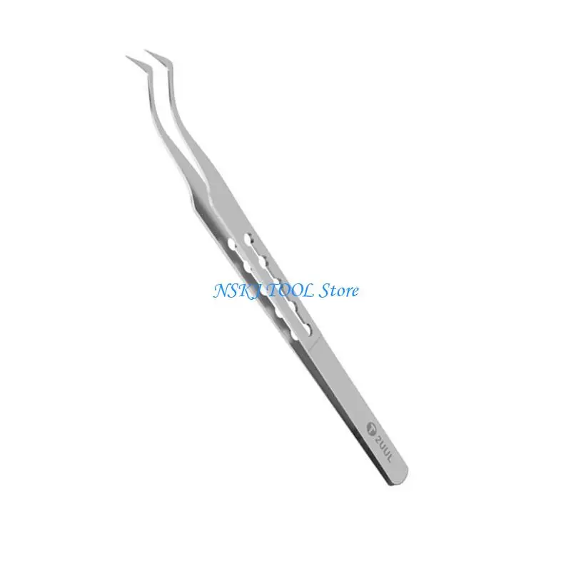 L8RC Curved Head Tweezers Straight Head Tweezers Stainless Steel Tweezers for Craft Project Electronics Jewelry Repair
L8RC Curved Head Tweezers Straight Head Tweezers Stainless Steel Tweezers for Craft Project Electronics Jewelry Repair