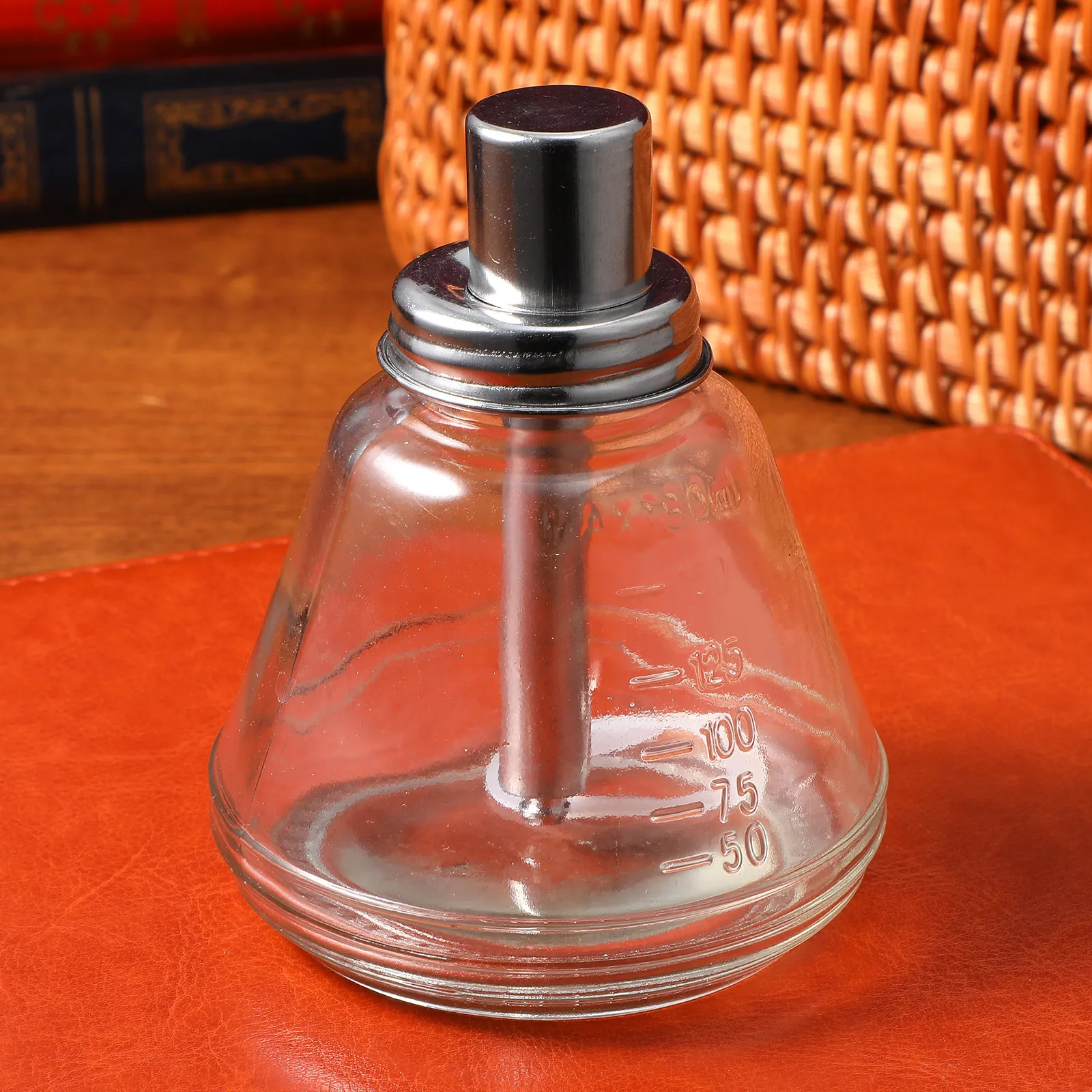 Glass Push Pump Dispenser Bottle Clear Transparent for Nail Art Nail Polish Beauty Liquids Quick Dispense Evaporation Resistant
Glass Push Pump Dispenser Bottle Clear Transparent for Nail Art Nail Polish Beauty Liquids Quick Dispense Evaporation Resistant