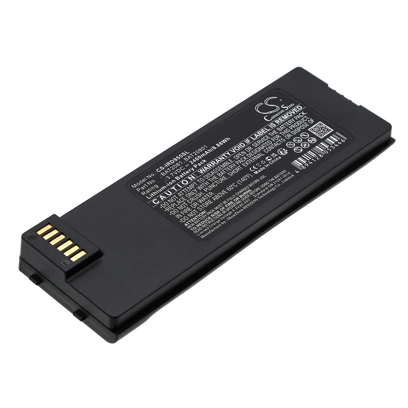 Li-ion Satellite Phone Battery for Iridium, 3.7V, 2400mAh, Compatible Models: 9555
Li-ion Satellite Phone Battery for Iridium, 3.7V, 2400mAh, Compatible Models: 9555