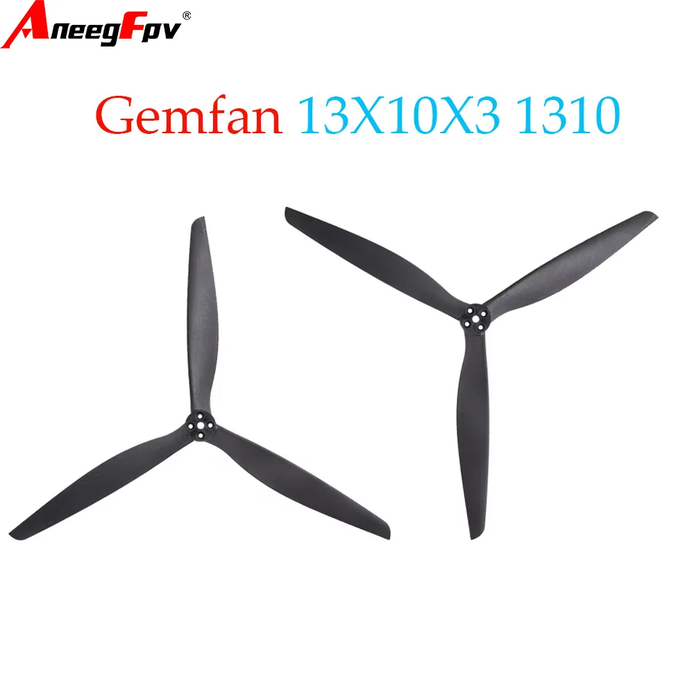 1air Gemfan Nylon Propeller 1310 13X10X3 13 inches 13" Glass Fiber CW/CCW for 4110 Motor FPV Freestyle RC Drone Parts
1air Gemfan Nylon Propeller 1310 13X10X3 13 inches 13" Glass Fiber CW/CCW for 4110 Motor FPV Freestyle RC Drone Parts