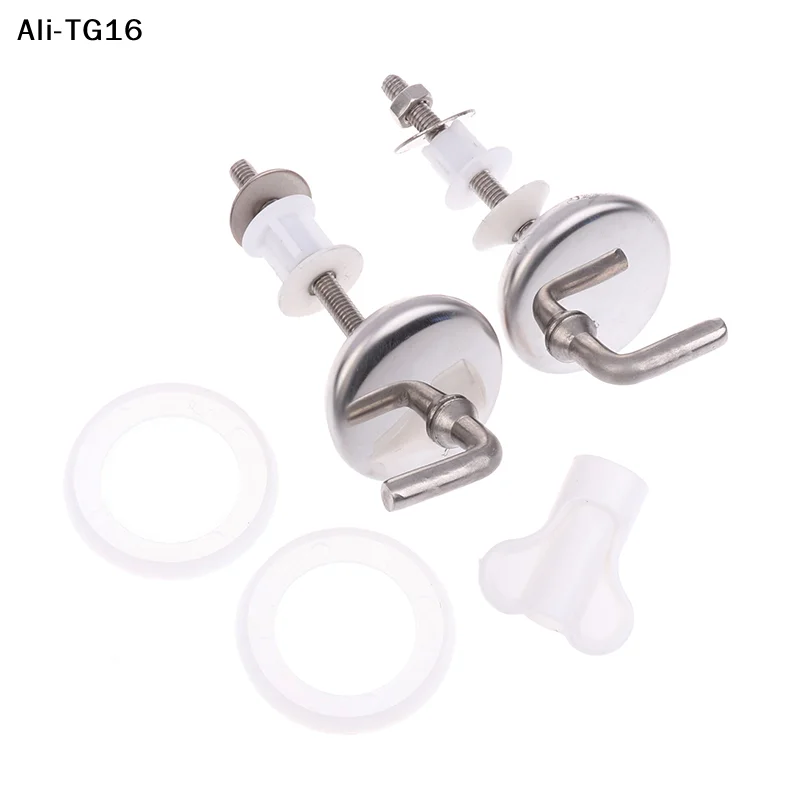 【Y】2Pcs/Lot Stainless Steel Toilet Seat Hinge Cover Mounting Connector With Mounting Washer Replacement Parts Toilet Repair Tool
【Y】2Pcs/Lot Stainless Steel Toilet Seat Hinge Cover Mounting Connector With Mounting Washer Replacement Parts Toilet Repair Tool