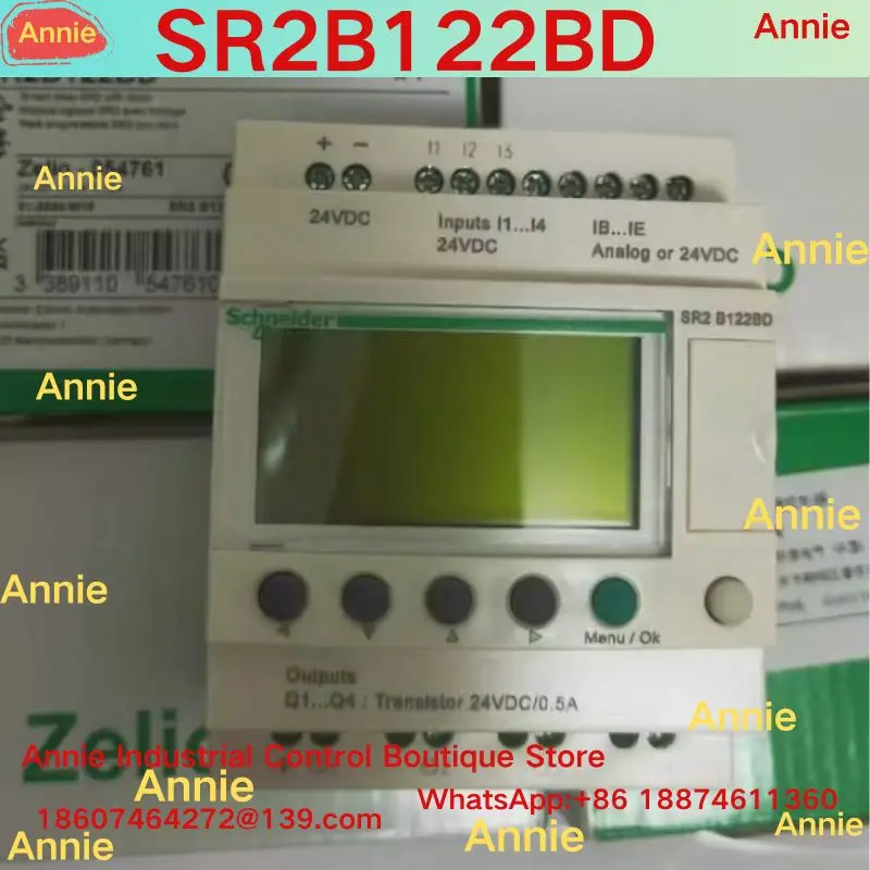 совершенно новый программируемый контроллер SR2B122BD
совершенно новый программируемый контроллер SR2B122BD