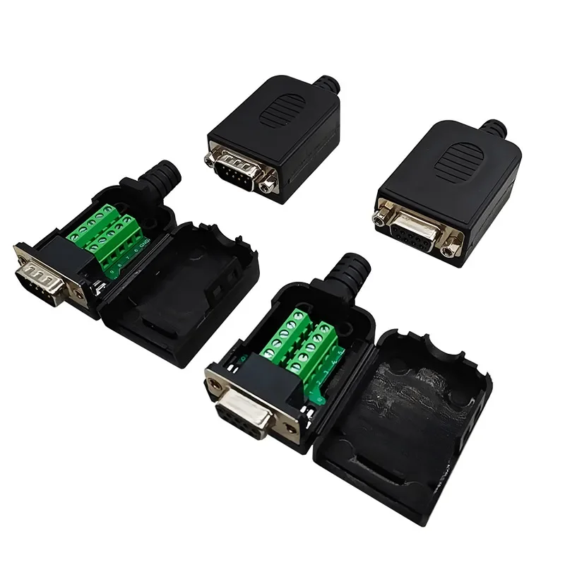 10PCS DB9 COM RS232 transfer-free Signals terminals Male Female connector D sub 9Pin
10PCS DB9 COM RS232 transfer-free Signals terminals Male Female connector D sub 9Pin