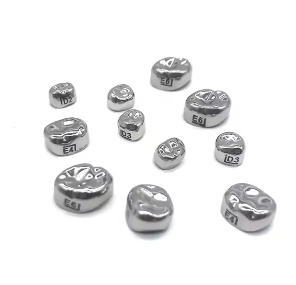 Stainless Steel Resin Temporary Baby Teeth Prefabricated Crowns Turbine-Powered Oral Therapy Equipment & Accessory
Stainless Steel Resin Temporary Baby Teeth Prefabricated Crowns Turbine-Powered Oral Therapy Equipment & Accessory