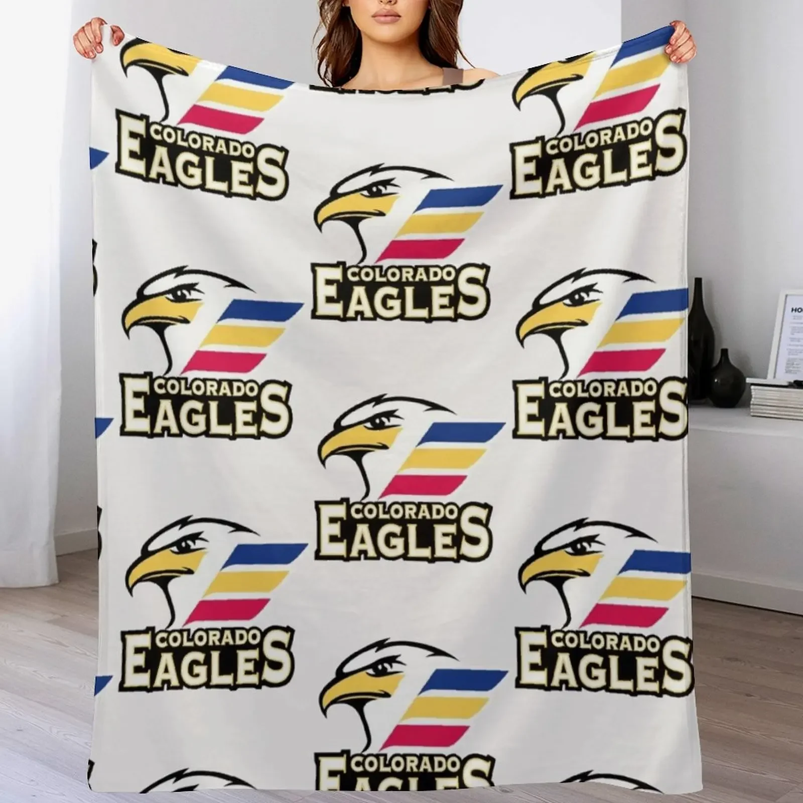 Eagles Hockey Colorado Throw Blanket Shaggy Furry Soft Blanket for Bedroom Living Room
Eagles Hockey Colorado Throw Blanket Shaggy Furry Soft Blanket for Bedroom Living Room