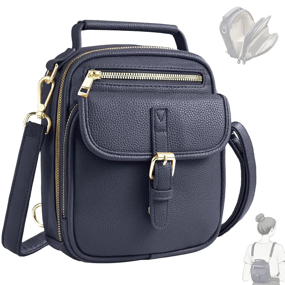 Free ShippingVegan Leather Crossbody Bag for Women with 2 Straps, Small Messenger Bag with Anti Theft Zipper Pocket Vintage Shou
Free ShippingVegan Leather Crossbody Bag for Women with 2 Straps, Small Messenger Bag with Anti Theft Zipper Pocket Vintage Shou