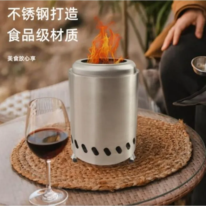New Upgrade Stainless Steel Wood Burning Stove, Portable Bonfire Heater for Outdoor Camping Patio Warmth
New Upgrade Stainless Steel Wood Burning Stove, Portable Bonfire Heater for Outdoor Camping Patio Warmth