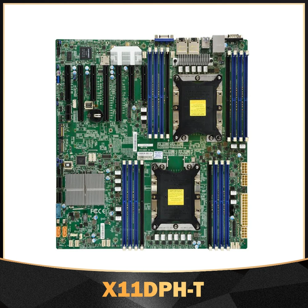 Материнская плата LGA-3647 DDR4 7 PCI-E 3,0 Xeon масштабируемые процессоры для Supermicro X11DPH-T
Материнская плата LGA-3647 DDR4 7 PCI-E 3,0 Xeon масштабируемые процессоры для Supermicro X11DPH-T