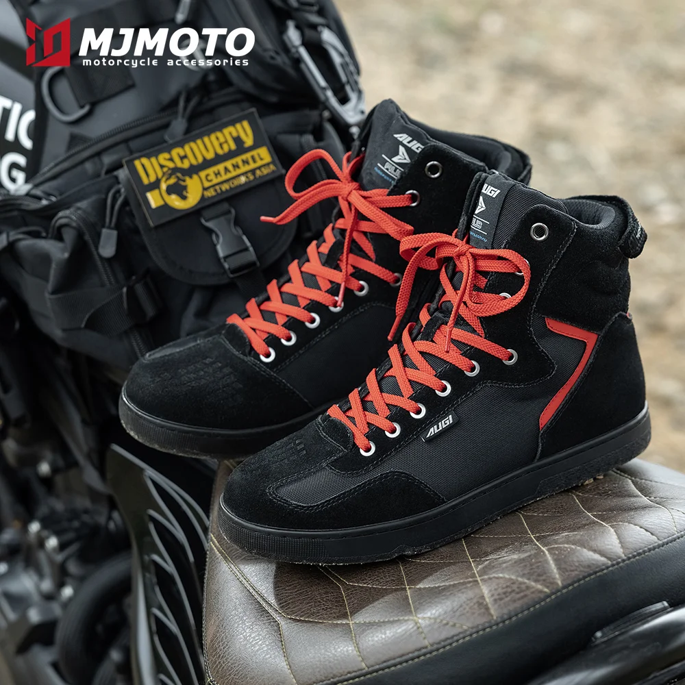 New Casual Motorcycle Riding Boots Anti-fall Anti-slip Motocross Boots Thickened Toe Protective Motorbike Boots Wear-resistant
New Casual Motorcycle Riding Boots Anti-fall Anti-slip Motocross Boots Thickened Toe Protective Motorbike Boots Wear-resistant